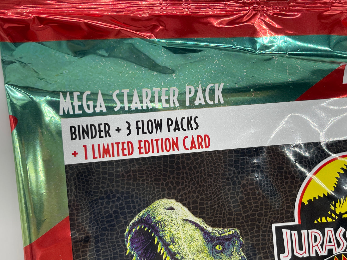 Jurassic Park "30th Anniversary" Mega Starter Pack Binder + 3 Flow Packs und 1 Limited