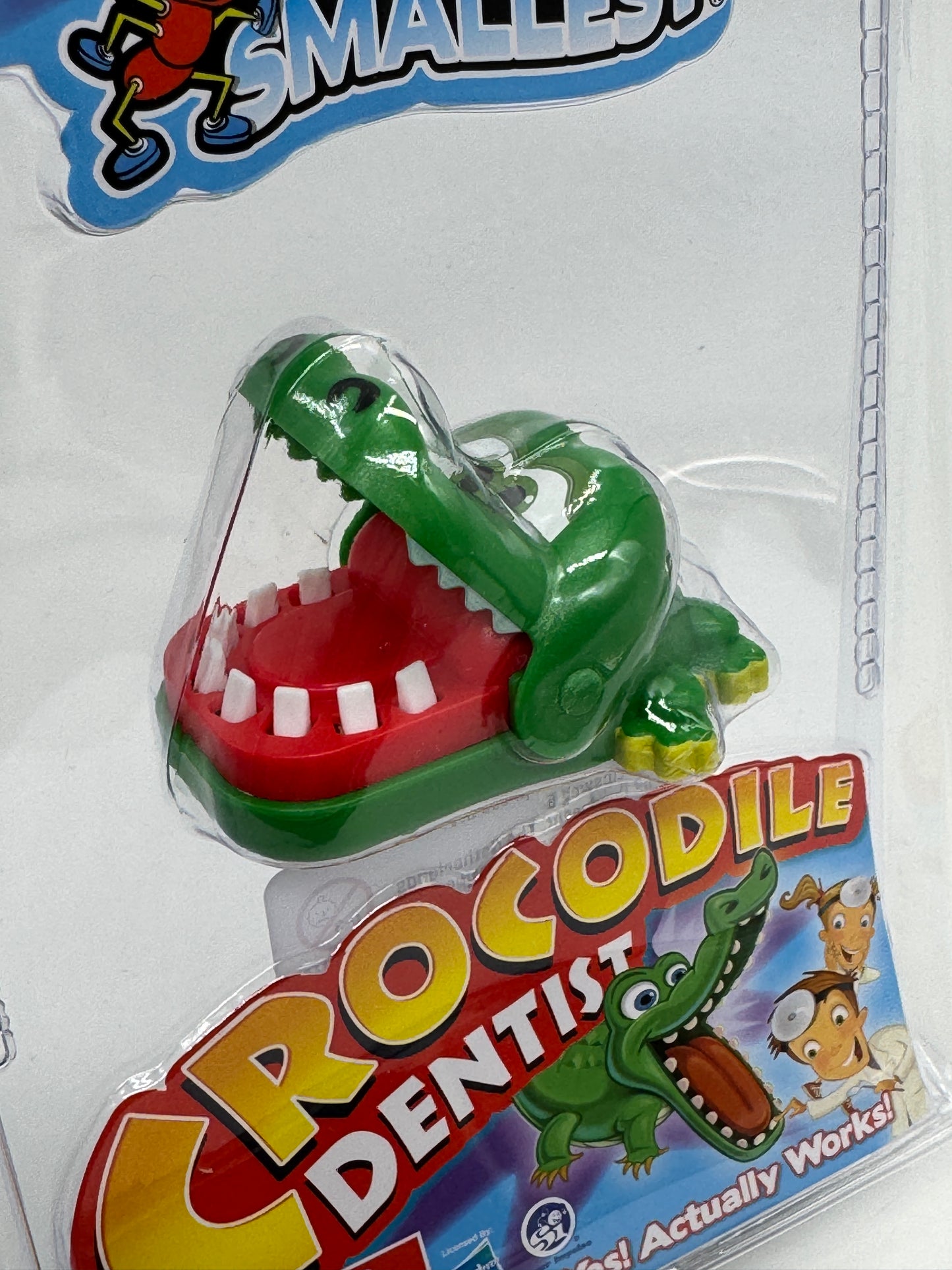 World's Smallest "Kroko Doc / Crocodile Dentist" funktionierendes Miniaturspiel (2024)