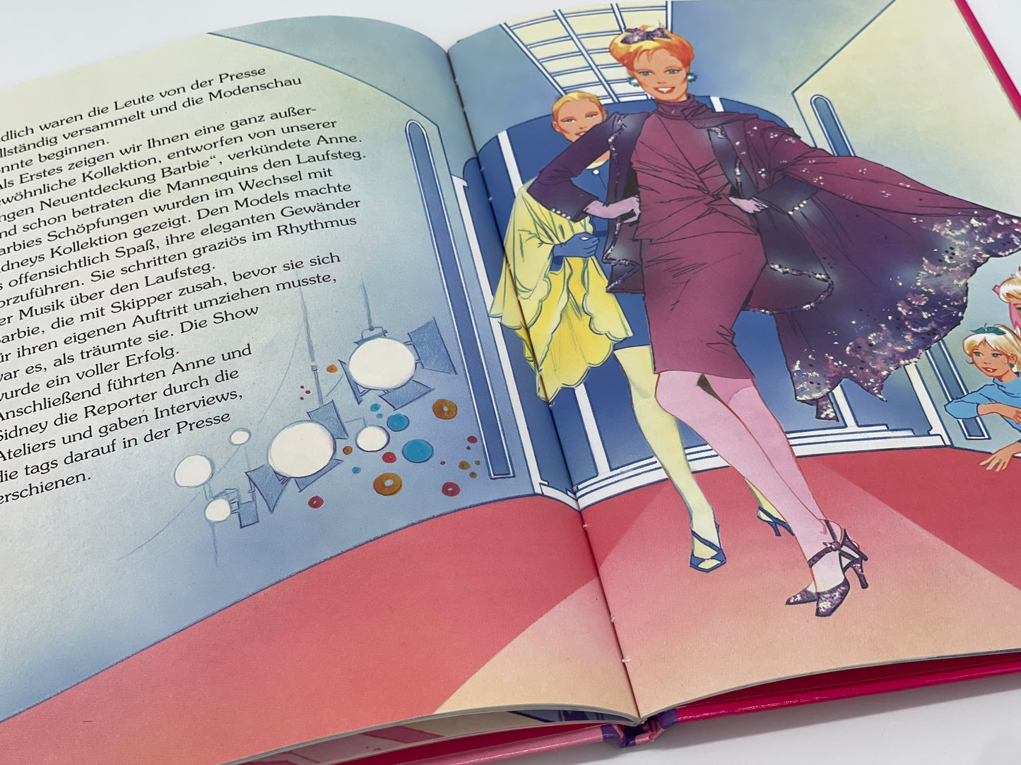 Barbie Kinderbuch "Barbie als Modedesignerin" Egmont Horizont Verlag (1996)