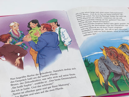 Barbie Kinderbuch "Barbie als Zirkusprinzessin" Egmont Horizont Verlag (1996)