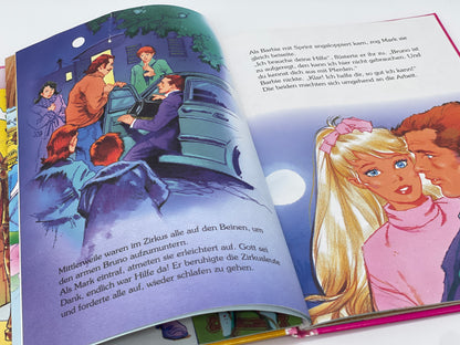 Barbie Kinderbuch "Barbie als Zirkusprinzessin" Egmont Horizont Verlag (1996)
