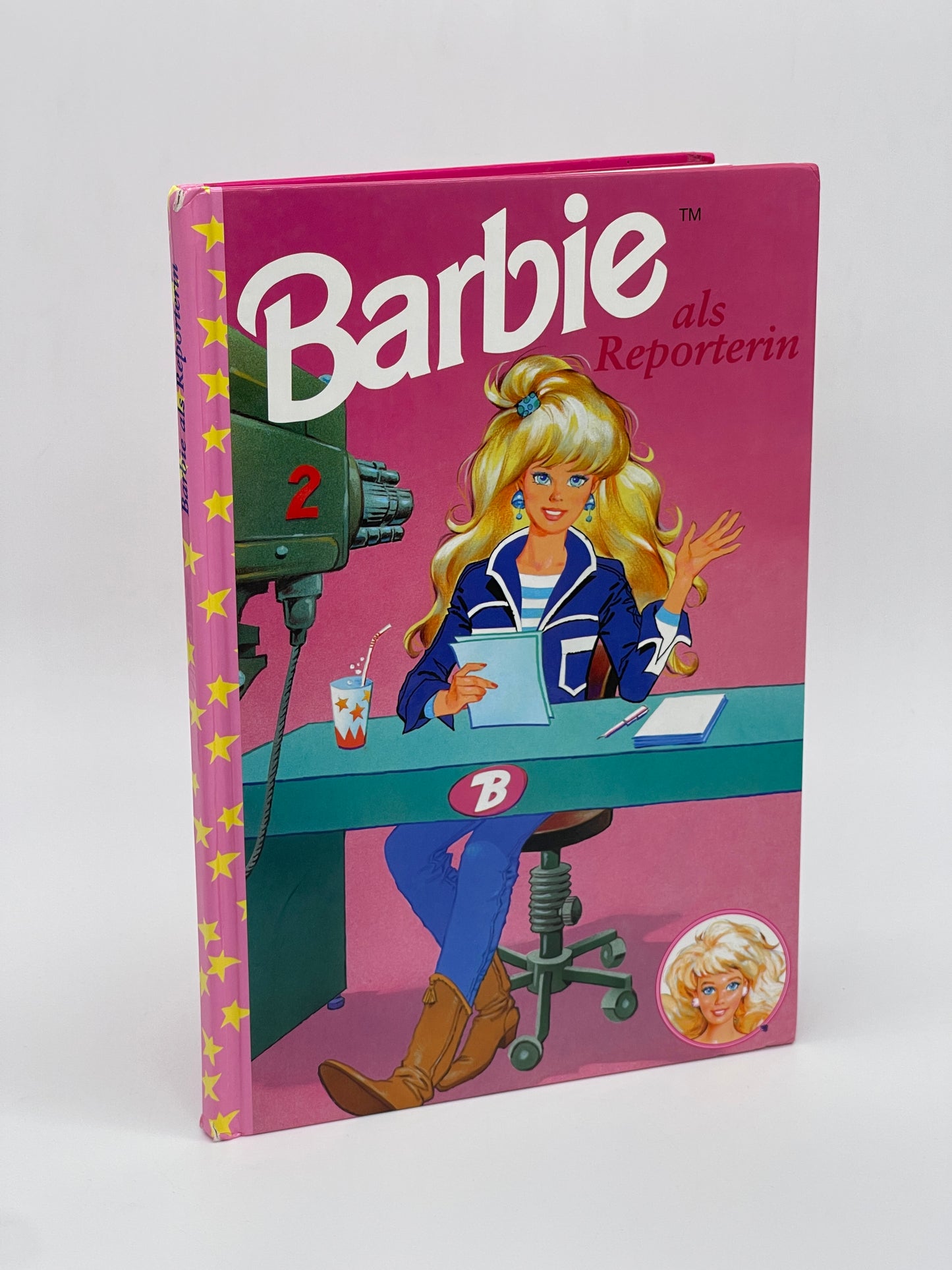 Barbie Kinderbuch "Barbie als Reporterin" Egmont Horizont Verlag (1996) #2