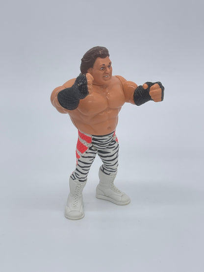 WWE WWF "Brutus The Barber Beefcake" Actionfigur Titan Sports Vintage Wrestling (1991)