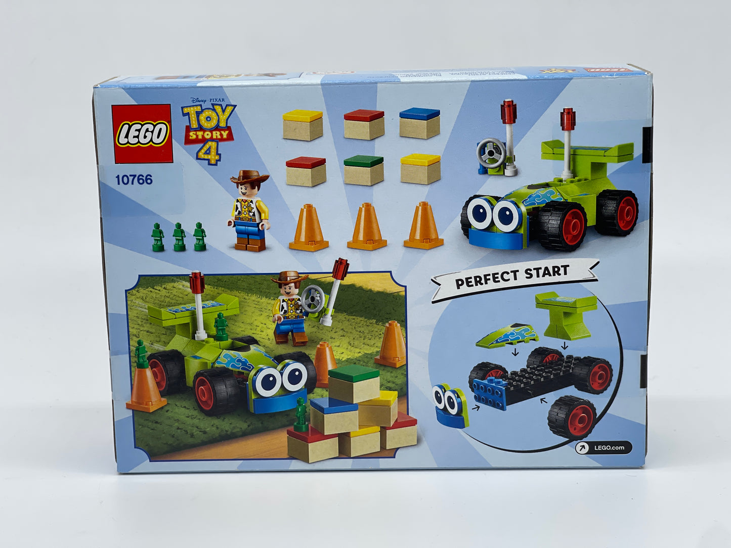 LEGO Toy Story 4 - Woody &amp; Turbo Set - Disney Pixar Set 10766 