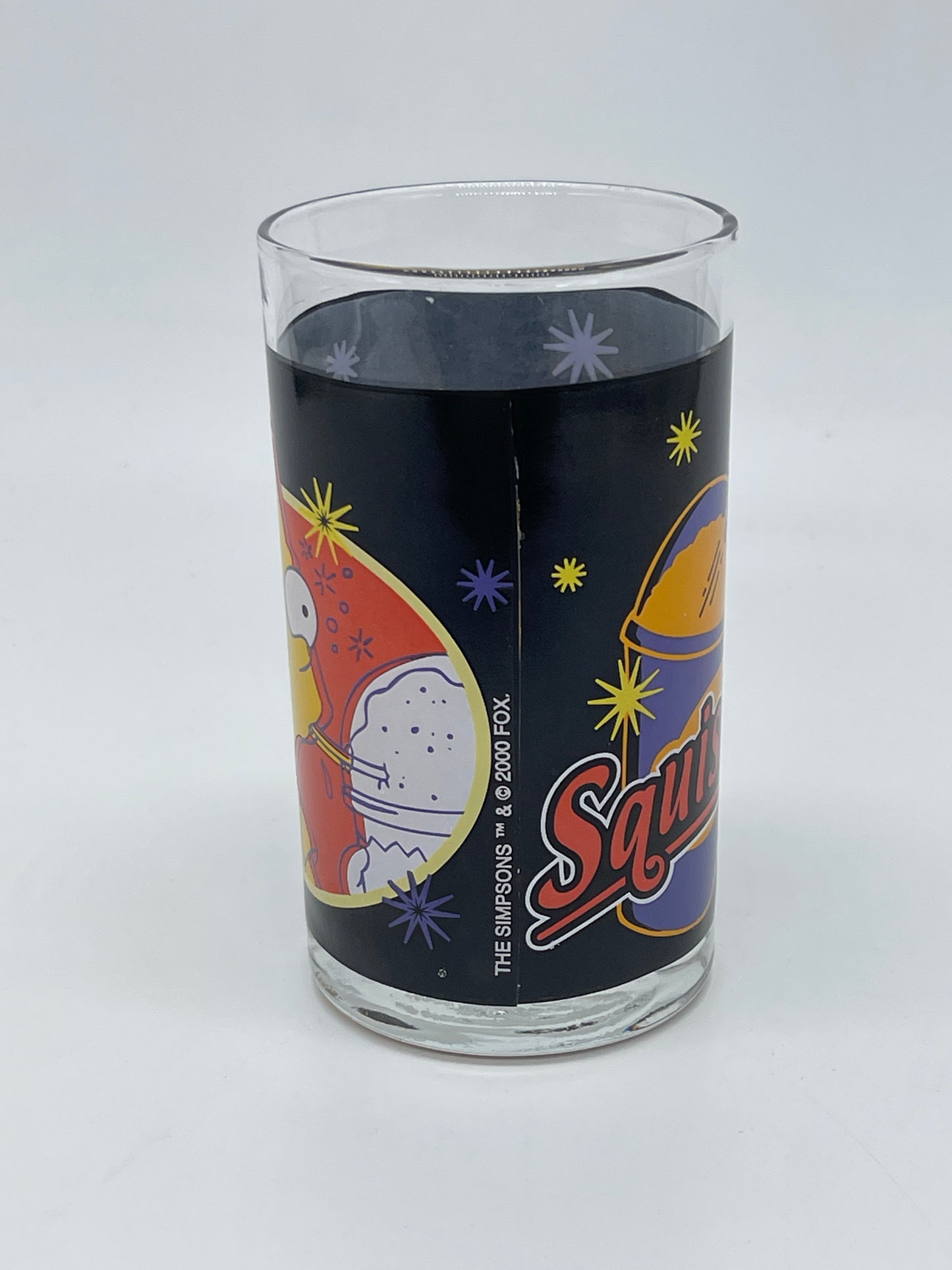 The Simpsons "Trinkglas / Sammelglas / Glas" Bart Squishee Vintage (2001)