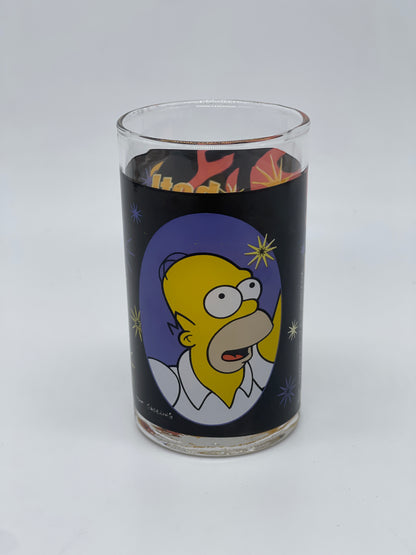 The Simpsons "Trinkglas / Sammelglas / Glas" Flaming Moe Vintage (2001) #1