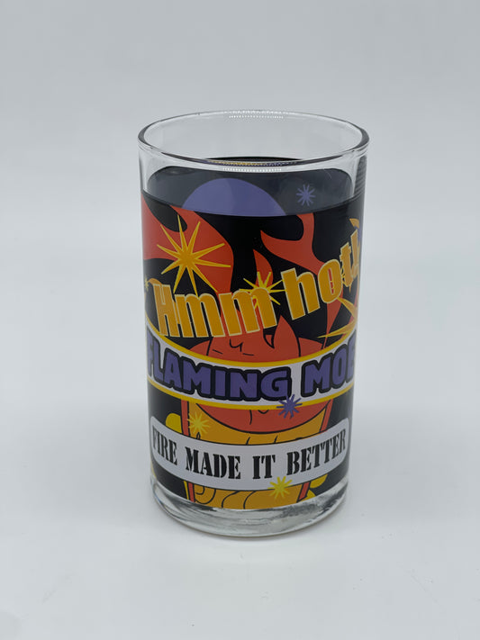 The Simpsons "Trinkglas / Sammelglas / Glas" Flaming Moe Vintage (2001) #2