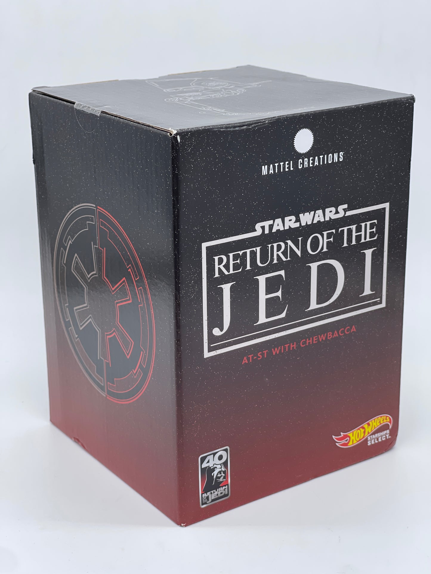 Star Wars Starships Select "AT-ST mit Chewbacca" Hot Wheels Collectors SDCC Exclusive