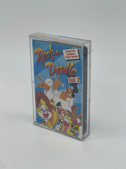 "Rock a Doodle Teil 2" Hörspielkassette mit Original Soundtrack und Sprechern (1991)