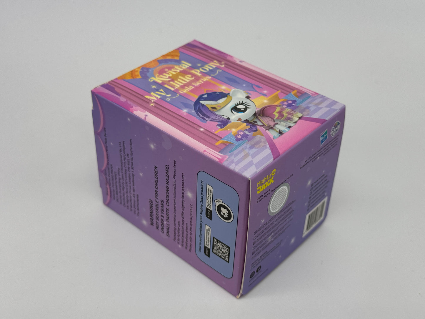 My Little Pony Mini "Kwistal Gala Series" Blindbox Rarity, Twilight Sparkle, Rainbow Dash, Pinkie Pie, Fluttershy, Applejack, Rare