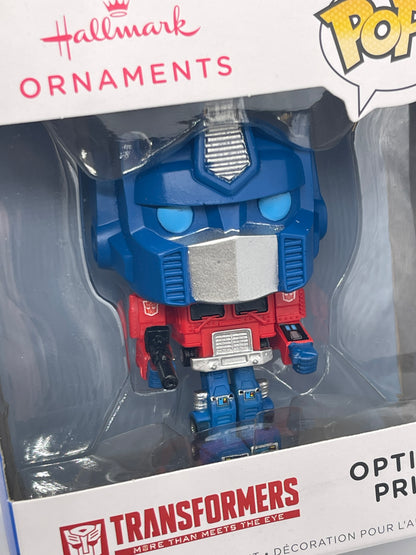 Hallmark Ornaments 2023 "Optimus Prime" Transformers Funko Pop Edition (2023)