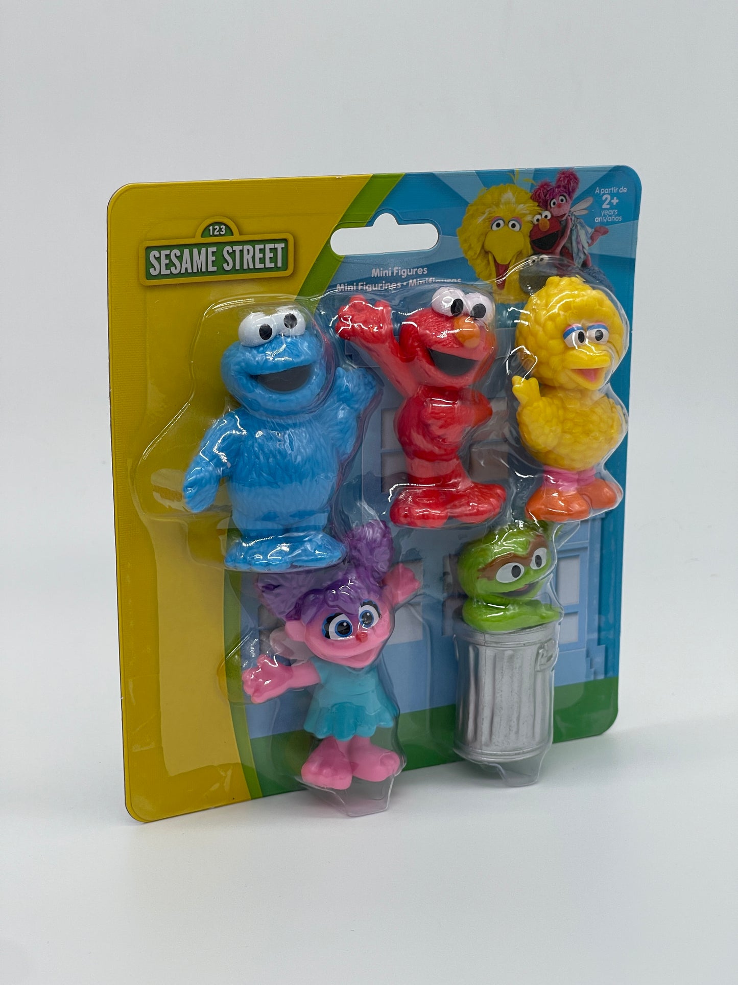 Sesamstraße "Mini-Figuren 5-Pack" Elmo, Oskar, Bibo, Krümelmonster, Abby (2022)