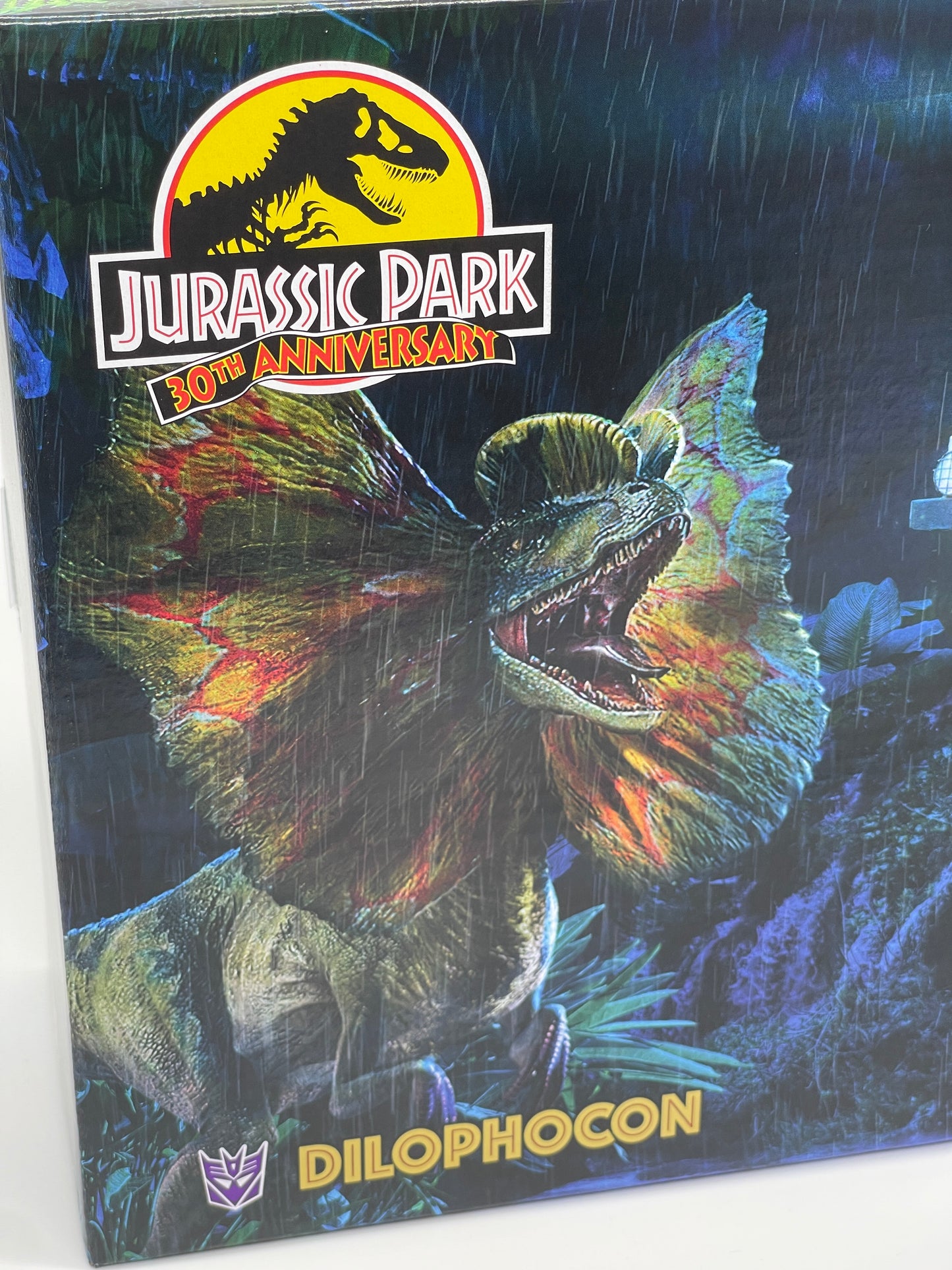 Transformers Jurassic Park "Dilophocon & Autobot JP12" Cross Collab 30th Anniversary