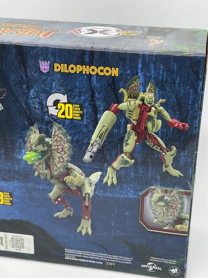 Transformers Jurassic Park "Dilophocon & Autobot JP12" Cross Collab 30th Anniversary