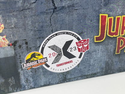 Transformers Jurassic Park "Dilophocon & Autobot JP12" Cross Collab 30th Anniversary