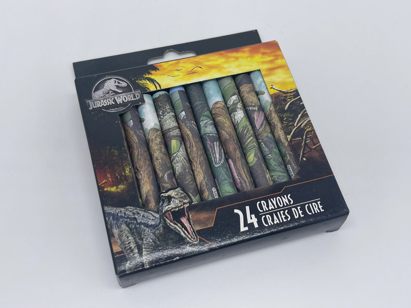 Wachsmalstifte "Spiderman, Jurassic World, Transformers" verschiedene Sets