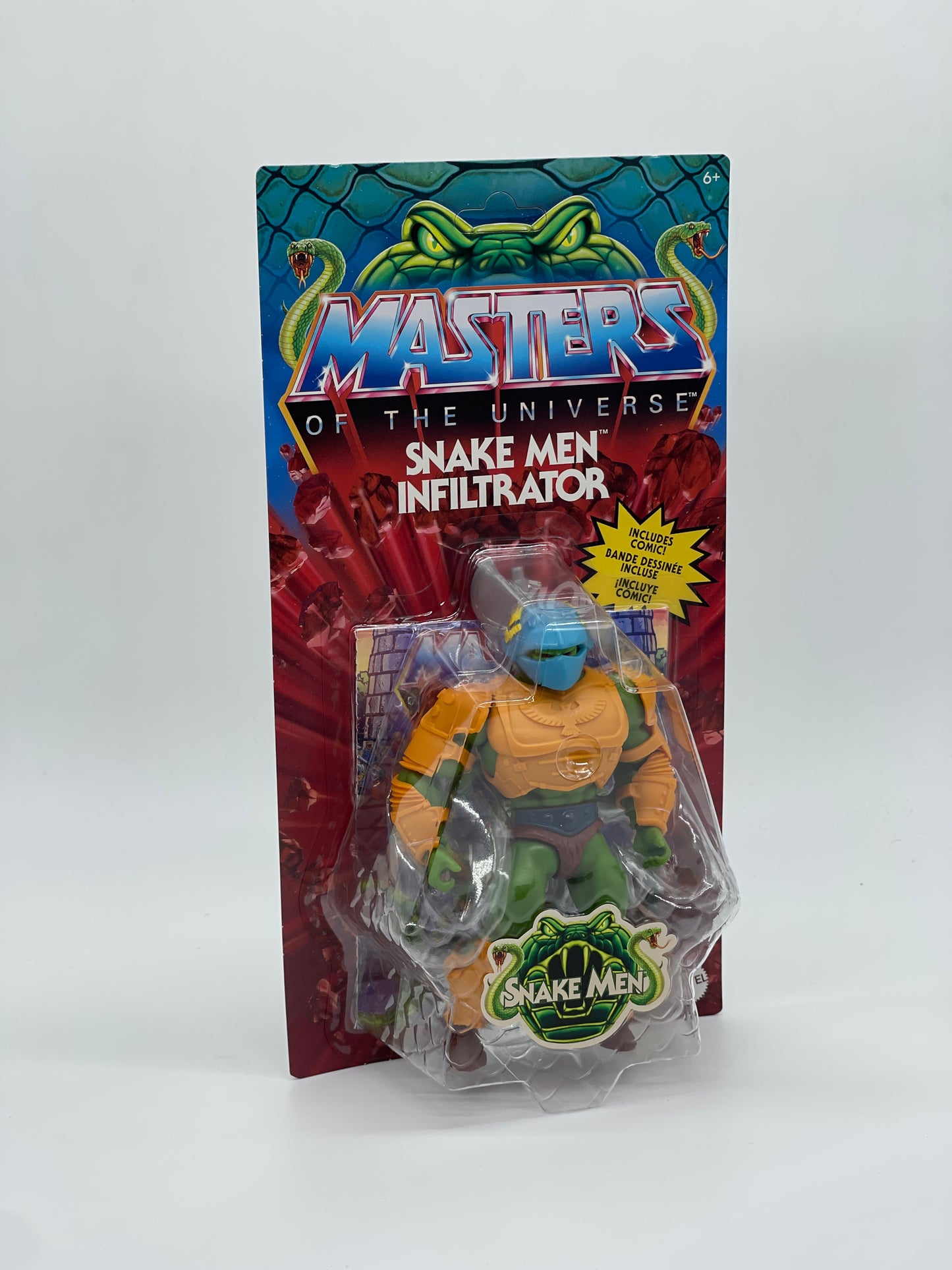 Masters of the Universe Origins "Snake Men Infiltrator" Snake Men MOTU non perforé (2023) 