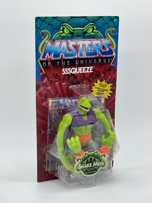 Masters of the Universe Origins "Sssqueeze" Snake Men unpunched MOTU (2023)