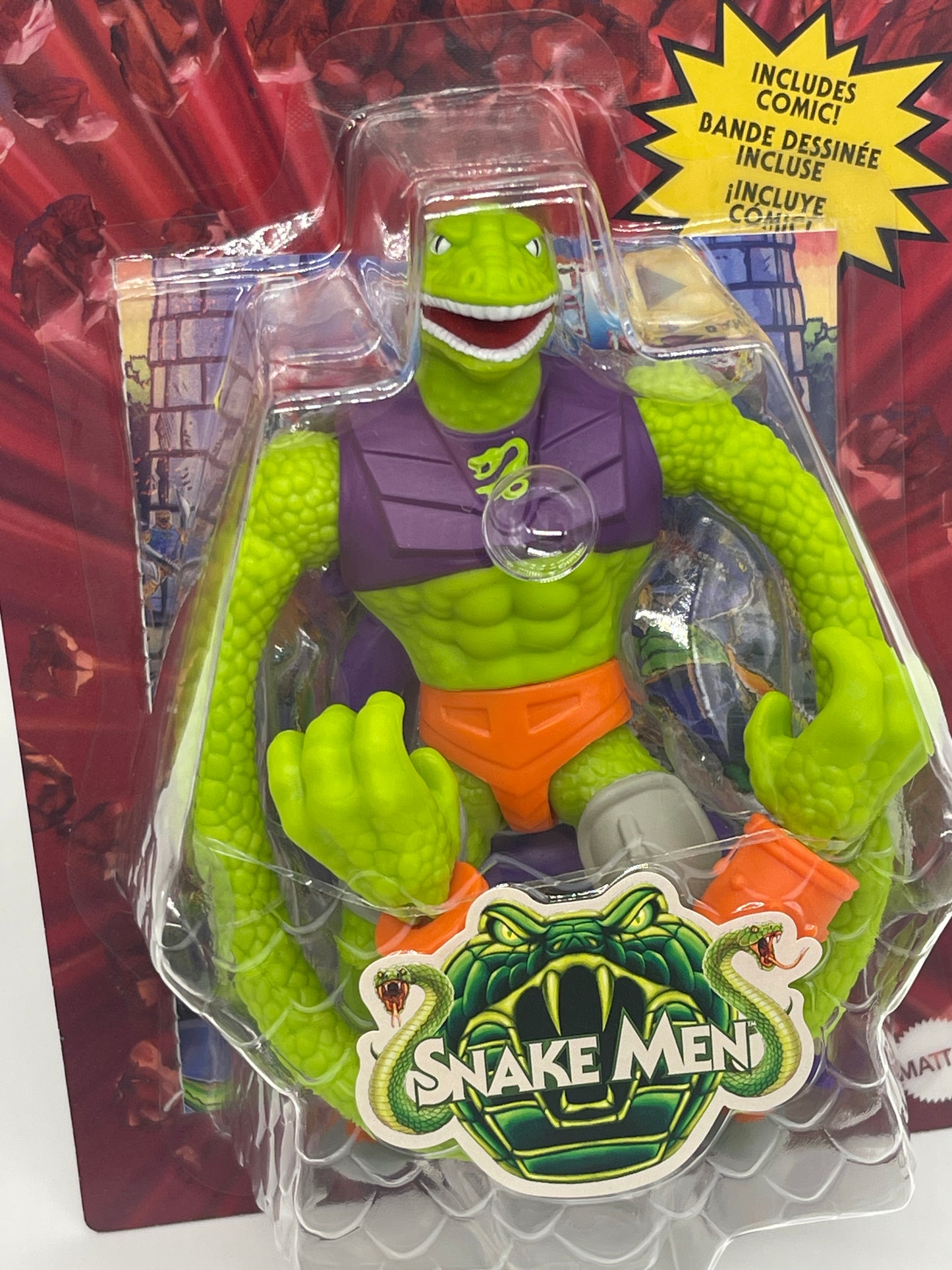 Masters of the Universe Origins "Sssqueeze" Snake Men unpunched MOTU (2023)