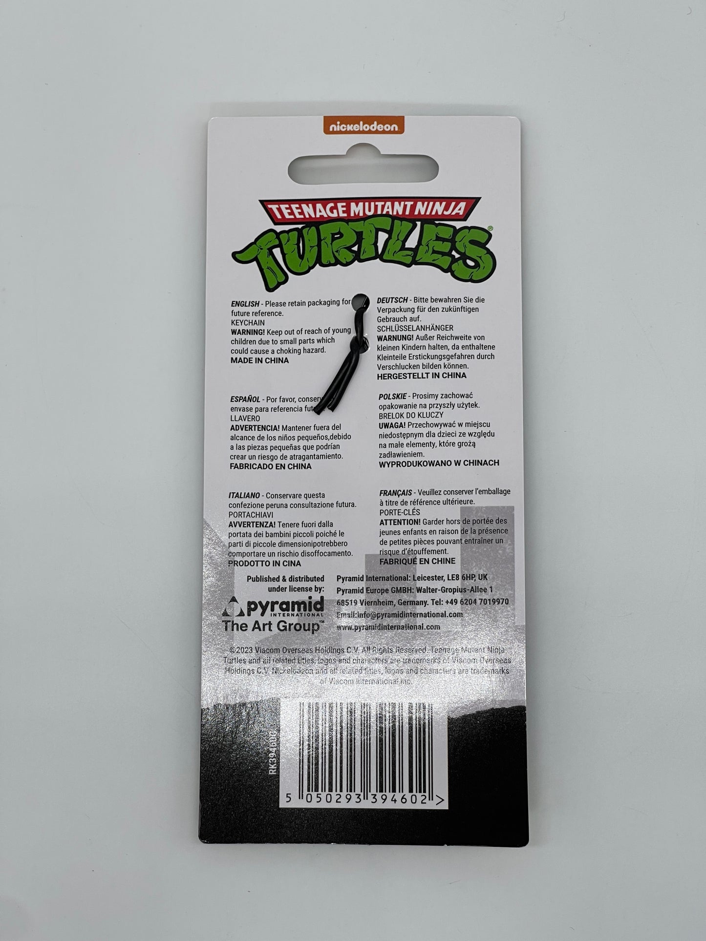 Teenage Mutant Ninja Turtles "Schlüsselanhänger / Keychain" Retro Look (2023)
