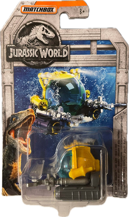 Matchbox Jurassic World "Tiefsee U-Boot / Deep Dive Submarine" Mattel (2017)
