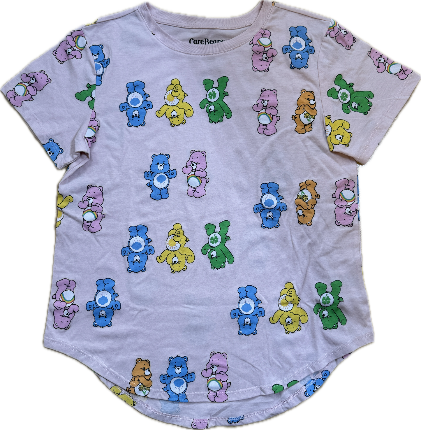 Care Bears Glücksbärchis "Retro Look Vintage Pink" T-Shirt Kids Größe L (11-13)