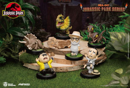 Jurassic Park Mini Egg Attack Figuren Jurassic Park Series 6er Set 10 cm Beast Kingdom (2025)