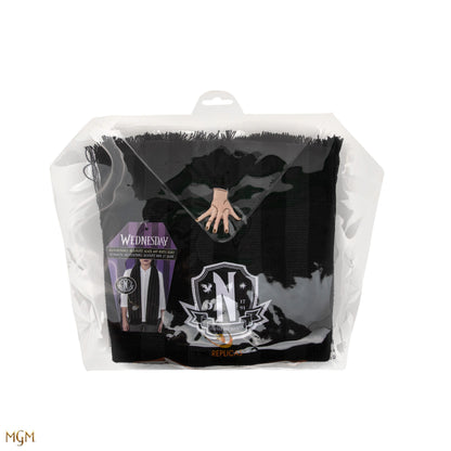 Wednesday "Nevermore Academy" Unitas Est Invicta 190 cm lang, 100% Acryl