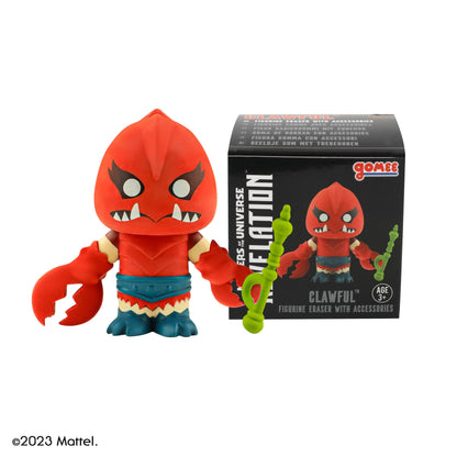 Masters of the Universe "Sammelfiguren aus Gummi (Radiergummi) Gomee" mit Zubehör (2023)