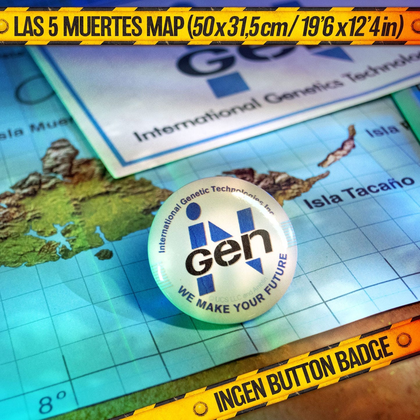 Jurassic Park Sammlerbox "The Lost Memories" mit 21 exklusive Collector Items in Metalldose