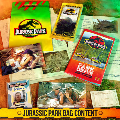 Jurassic Park Sammlerbox "The Lost Memories" mit 21 exklusive Collector Items in Metalldose