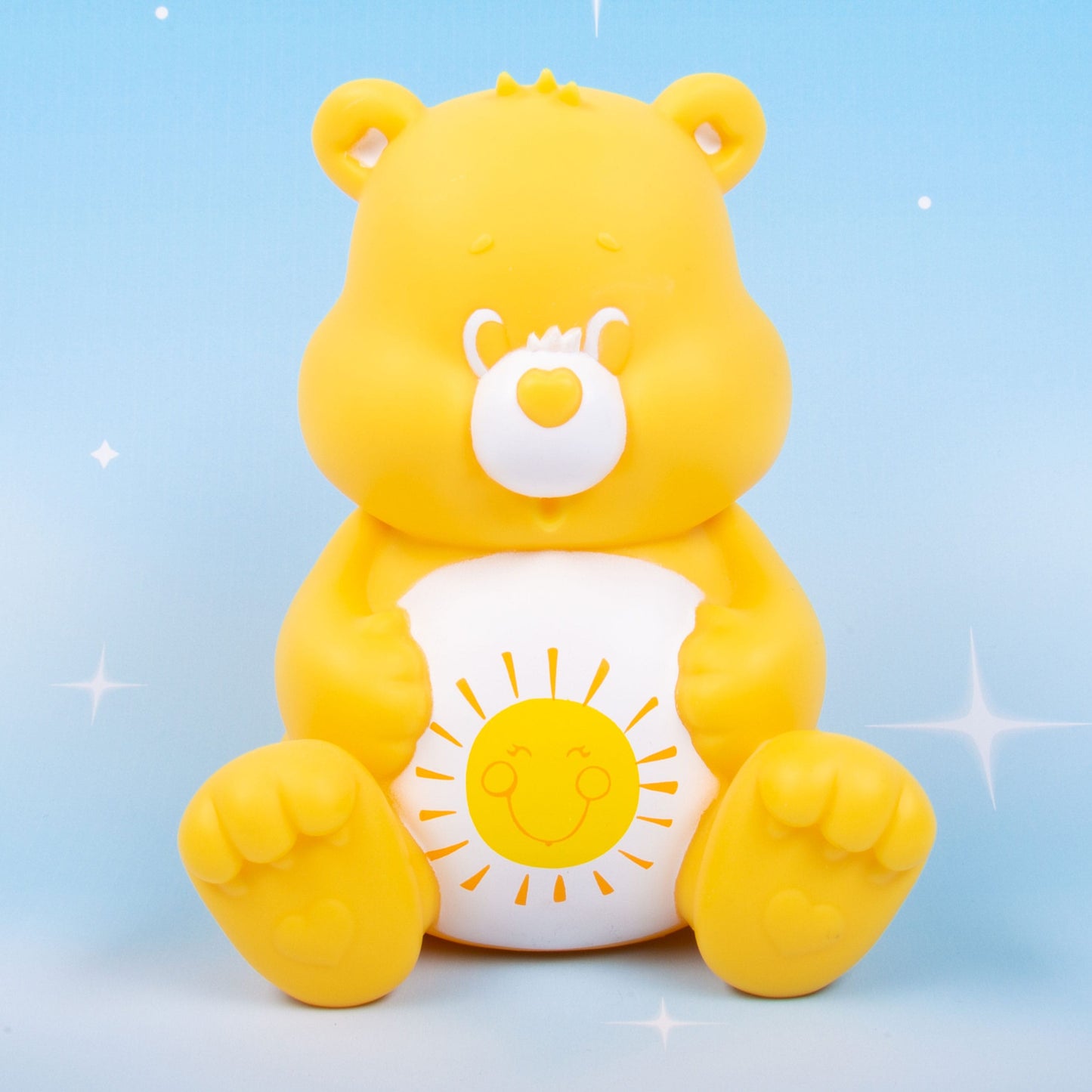 Care Bears Glücksbärchi "Mood Light / Nachtlicht Lampe" Funshine Bear Belly Badge