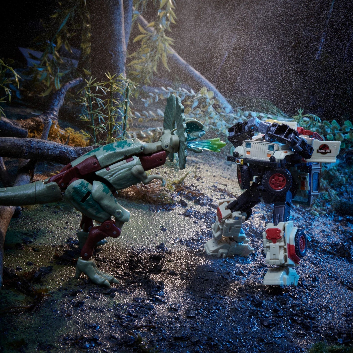 Transformers Jurassic Park "Dilophocon & Autobot JP12" Cross Collab 30th Anniversary