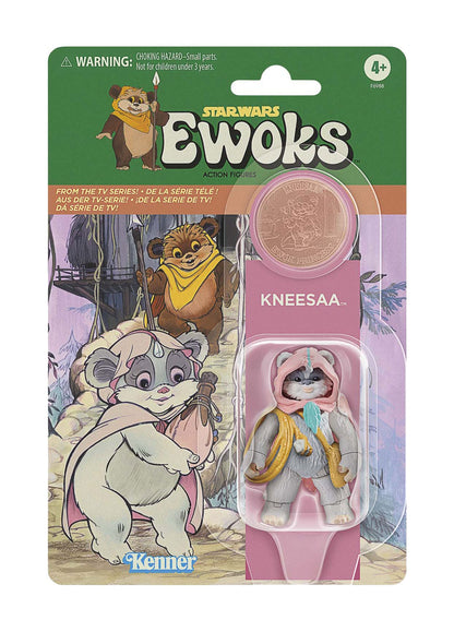 Star Wars: Ewoks Vintage Collection Actionfiguren Wicket W Warrick & Kneesaa 10 cm