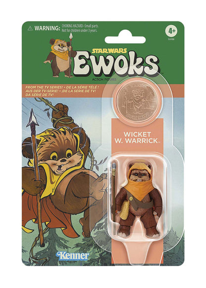 Star Wars: Ewoks Vintage Collection Actionfiguren Wicket W Warrick & Kneesaa 10 cm