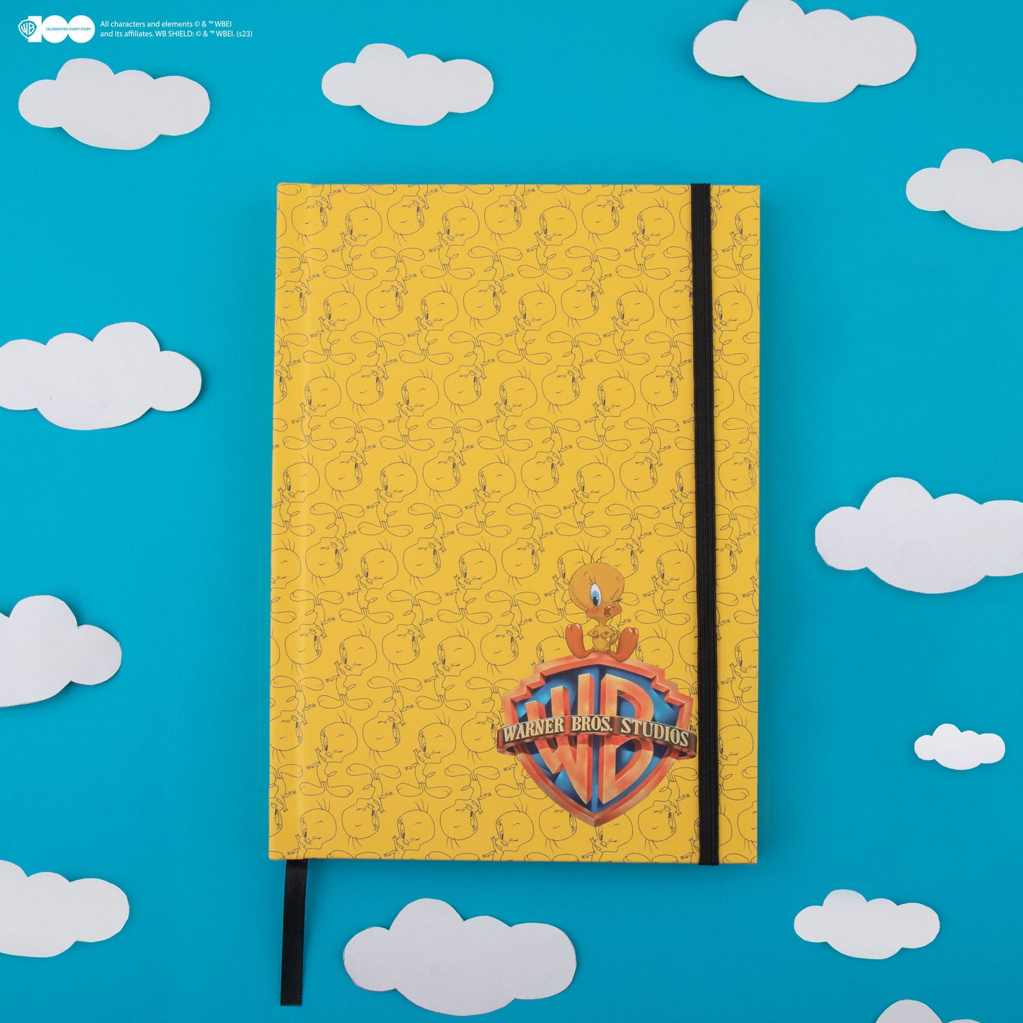 Warner Bros 100 Jahre "Tweety" Notizbuch 200 Seiten Hardcover Linienlayout DIN A5
