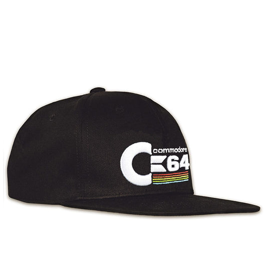 Commodore C64 Logo "Baseball Cap / Basecap / Mütze / Kappe" Snapback Cap