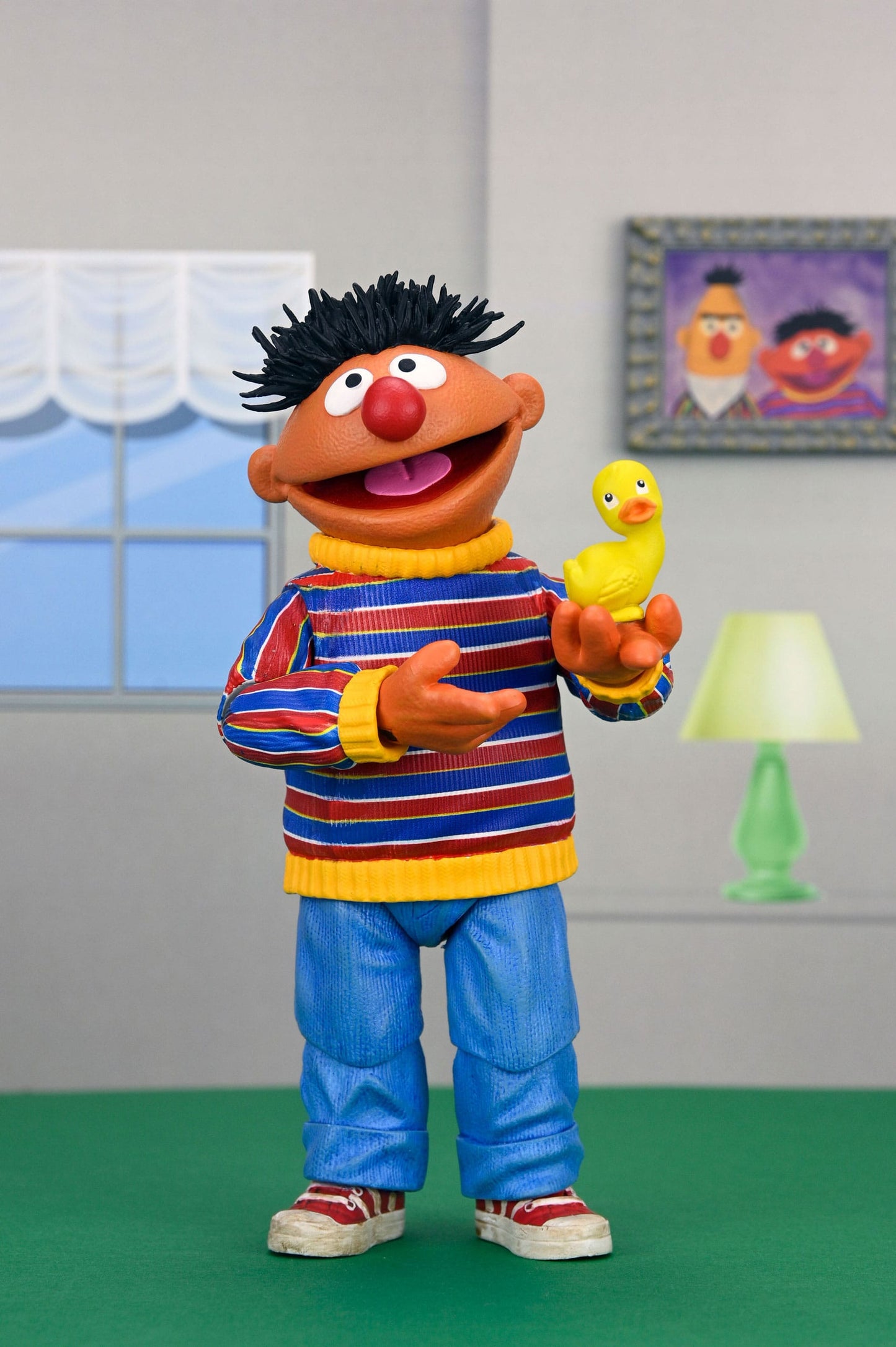 Sesamstraße "Ernie mit dem Buchstabe C" Sesame Street Ultimate Sammlerfigur 18 cm Neca (2024)