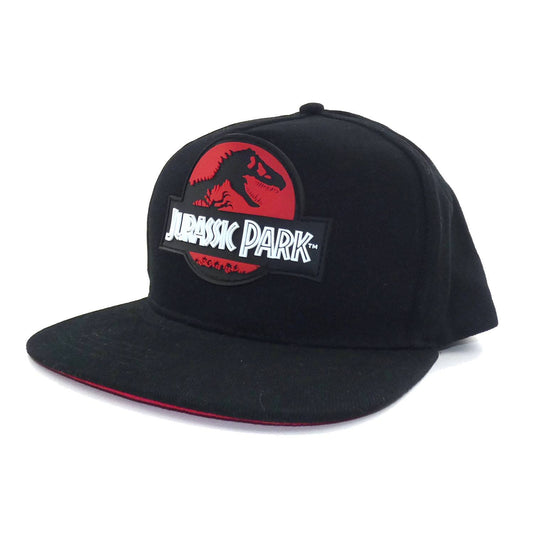 Jurassic Park Logo "Baseball Cap / Basecap / Mütze / Kappe" Parklogo rot