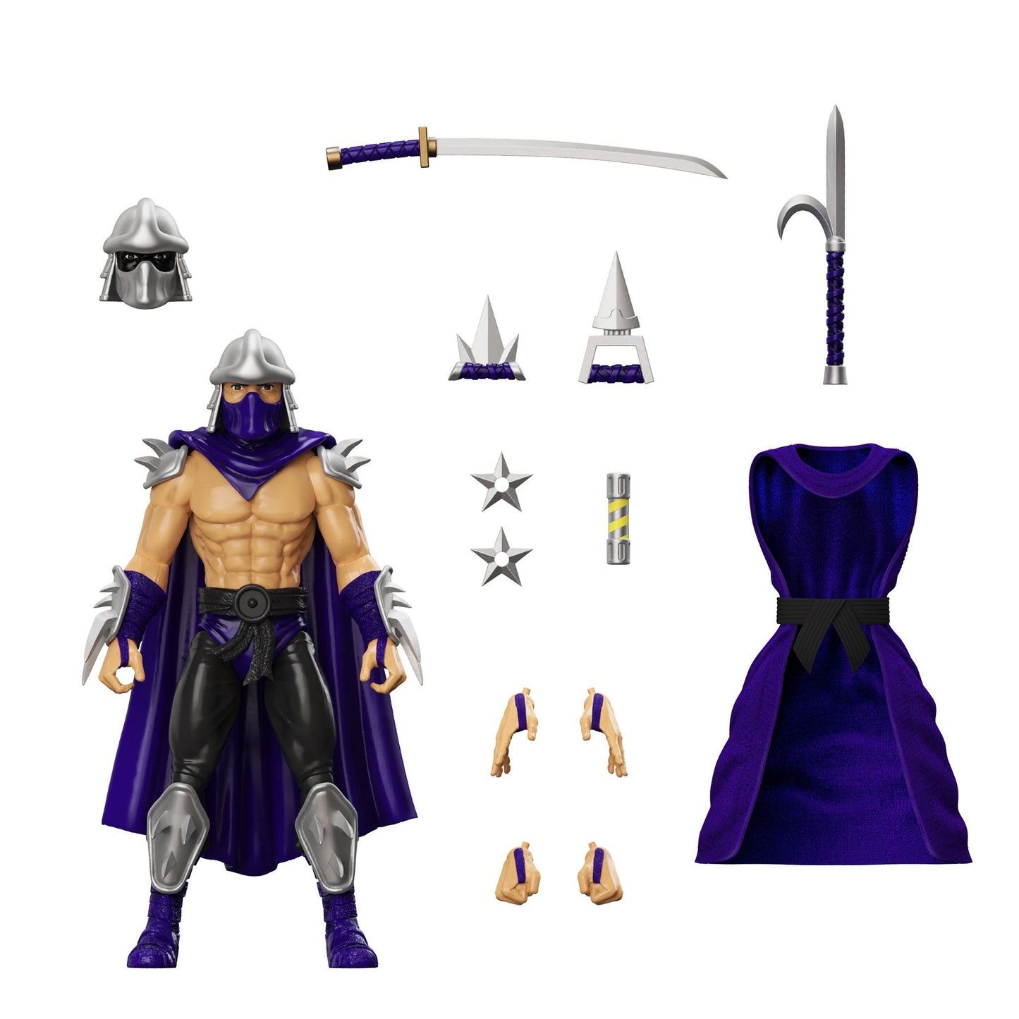 Teenage Mutant Ninja Turtles "Shredder Silver Armor" Ultimates TMNT Super 7 (2023)