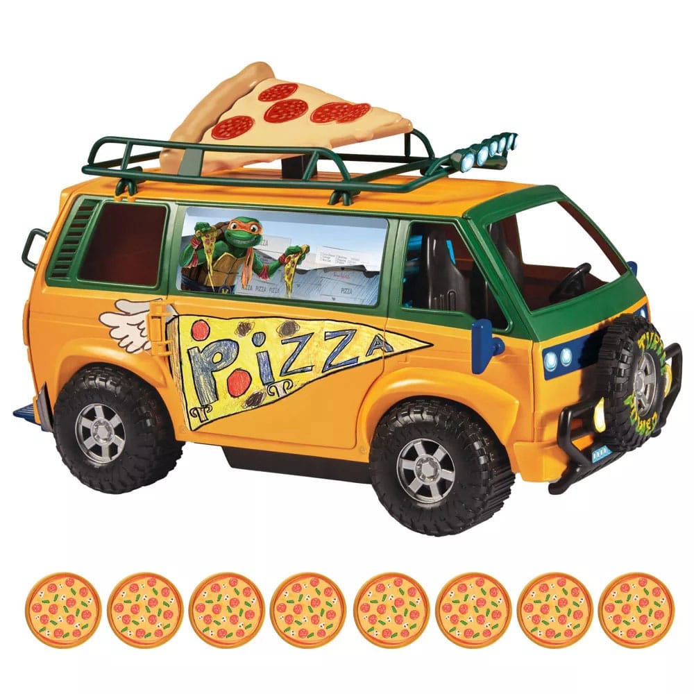 Teenage Mutant Ninja Turtles: Mutant Mayhem Fahrzeug Pizzafire Van (2023)