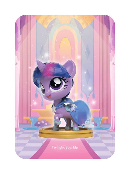 My Little Pony Mini "Kwistal Gala Series" Blindbox Rarity, Twilight Sparkle, Rainbow Dash, Pinkie Pie, Fluttershy, Applejack, Rare