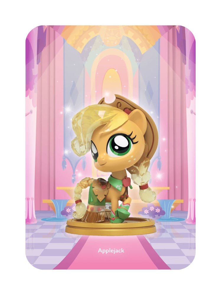 My Little Pony Mini "Kwistal Gala Series" Blindbox Rarity, Twilight Sparkle, Rainbow Dash, Pinkie Pie, Fluttershy, Applejack, Rare