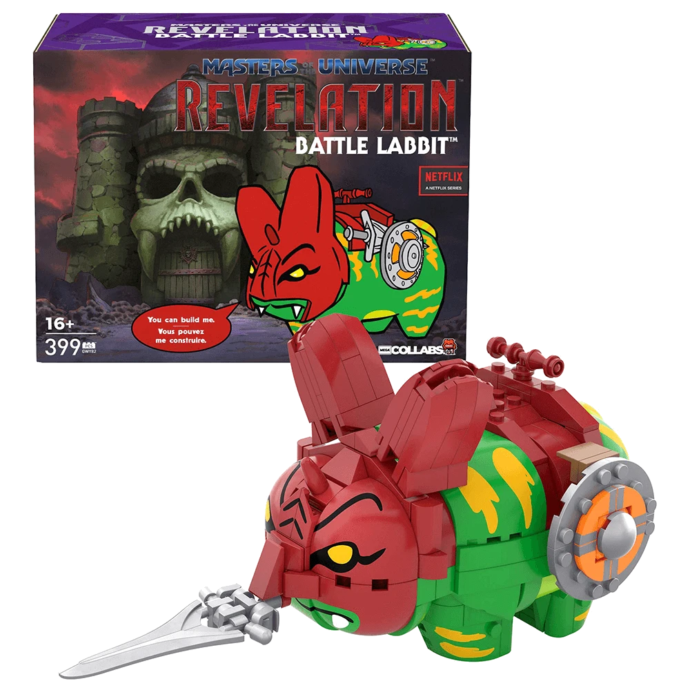 SDCC 2021 Exclusive Mattel Mega Collabs Battle Labbit Masters of the Universe