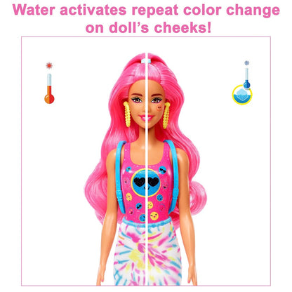 Barbie "Color Reveal" Neon Batik Tie-Dye mit 7 Überraschungen Mattel (2022)