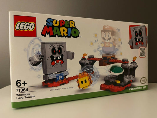 LEGO Super Mario Whomp's Lava Trouble Whomp's Lava Trouble Expansion Set - 71364 