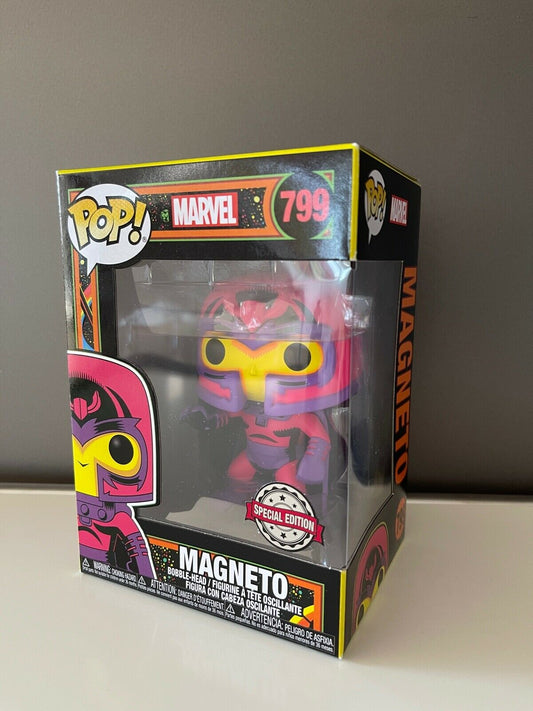 Funko POP 799 Disney MARVEL - MAGNETO - Special Edition Bobble Head - END OF TOYS STORE