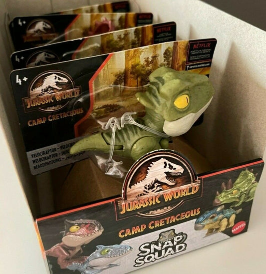 Jurassic World Camp Cretaceous - SNAP SQUAD - Mini Dinosaur Dinos *SELECTION*