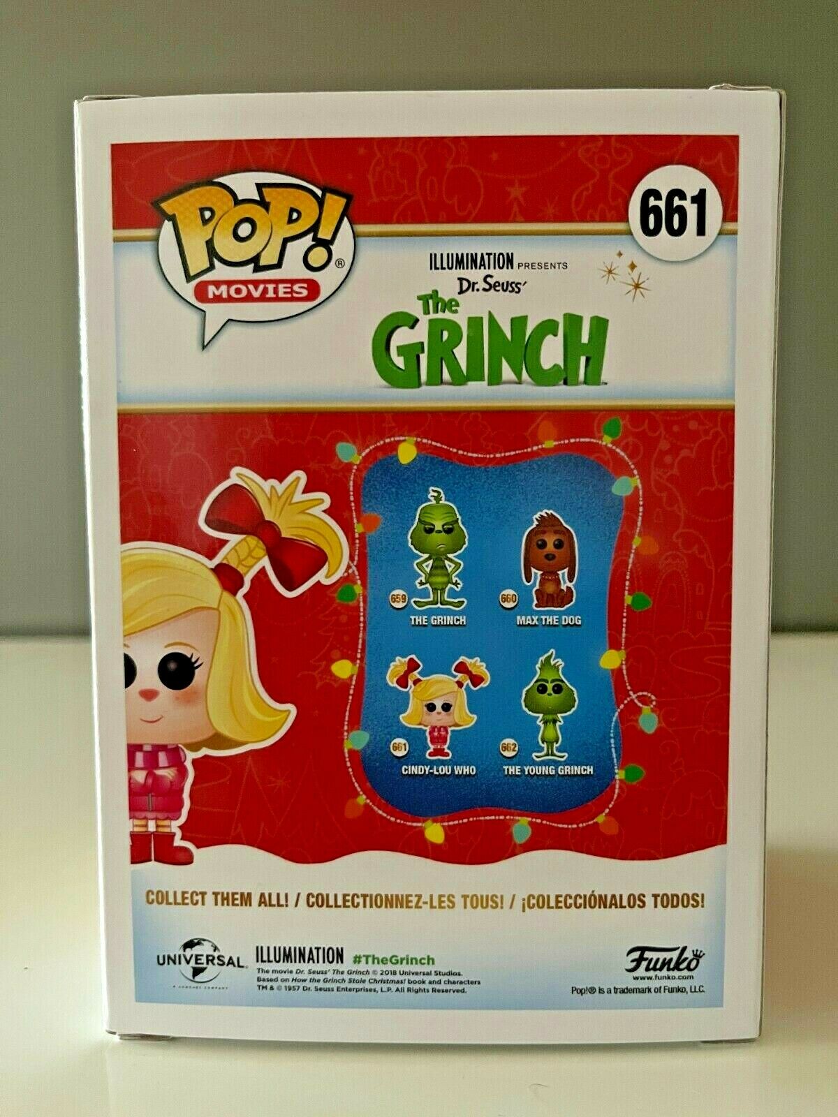 Funko POP Movies Dr. Seuss The Grinch 661 - CINDY-LOU WHO - - END OF TOYS STORE