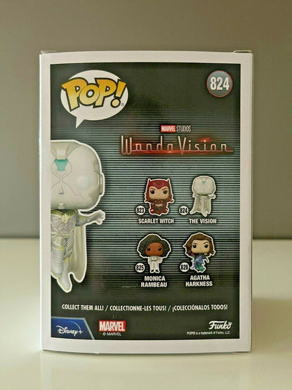 Funko POP Marvel Wandavision 824 - THE VISION - Glows in the Dark Spec. Edit. - END OF TOYS STORE